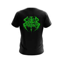 Load image into Gallery viewer, ****LIMITED EDITION****   SISTER MARGARET'S Metal AF logo T-Shirt (Black)