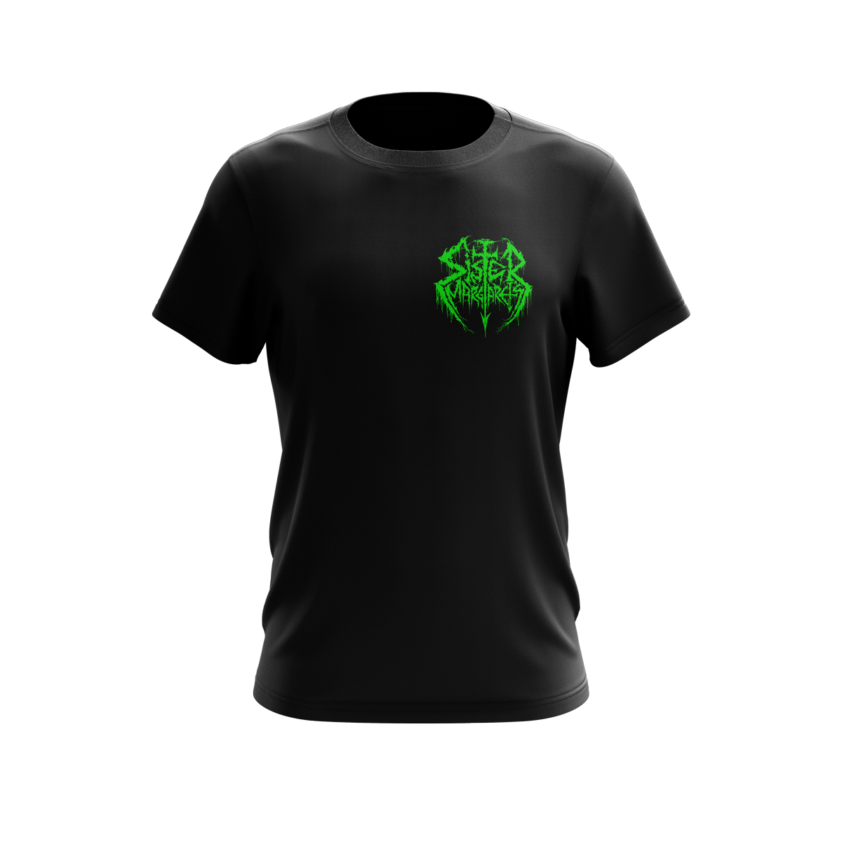 ****LIMITED EDITION**** SISTER MARGARET'S Metal AF logo T-Shirt (Black)