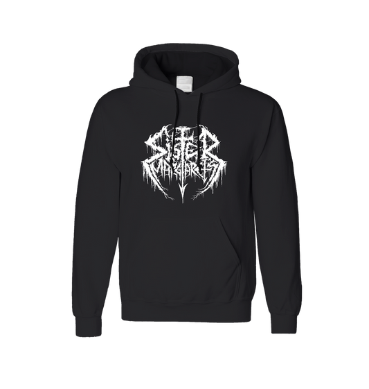 ****LIMITED EDITION**** SISTER MARGARET'S Metal AF logo Hoodie (Black)