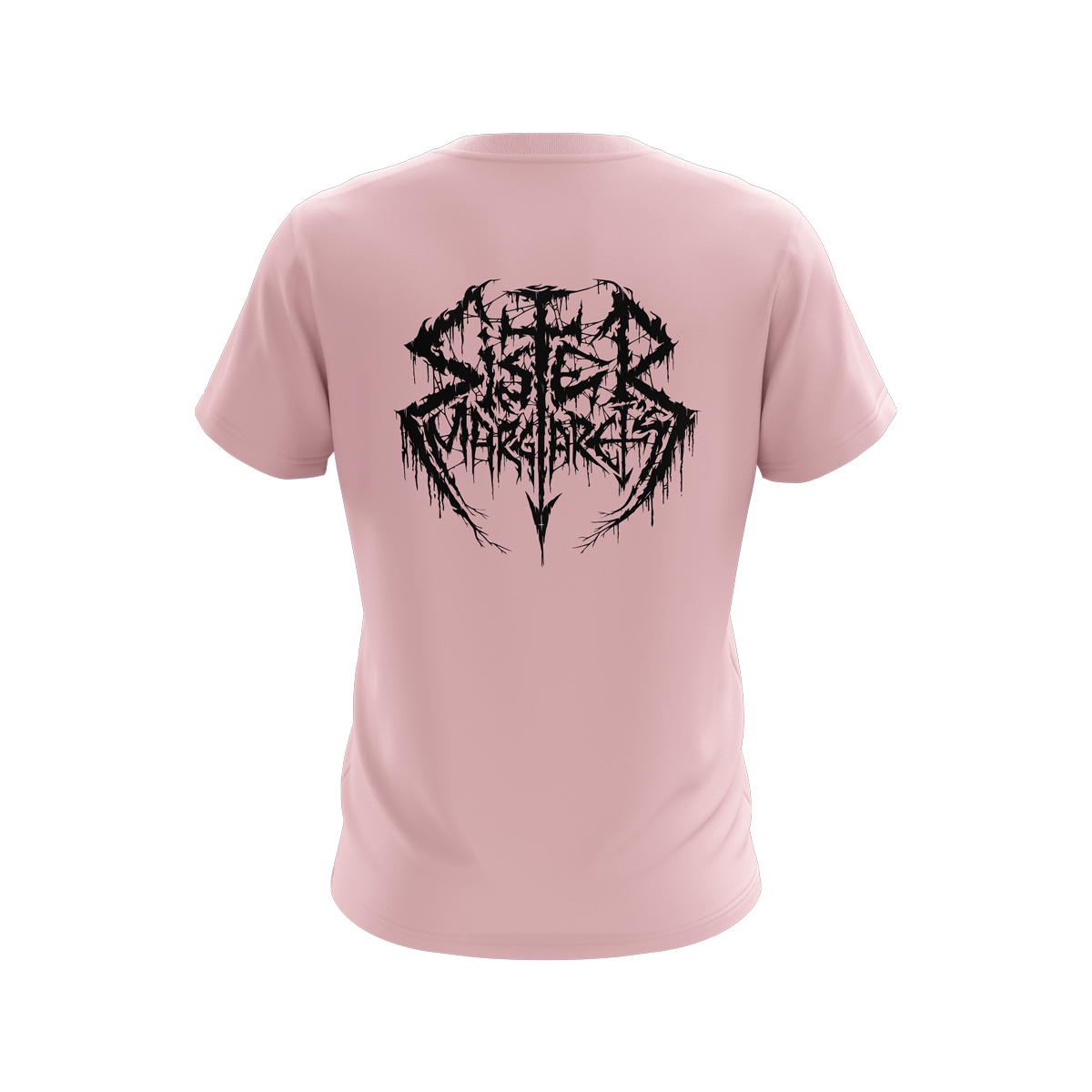****LIMITED EDITION**** SISTER MARGARET'S Metal AF logo T-Shirt (Pink)
