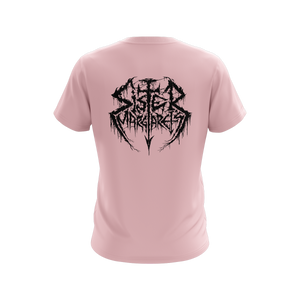 ****LIMITED EDITION**** SISTER MARGARET'S Metal AF logo T-Shirt (Pink)