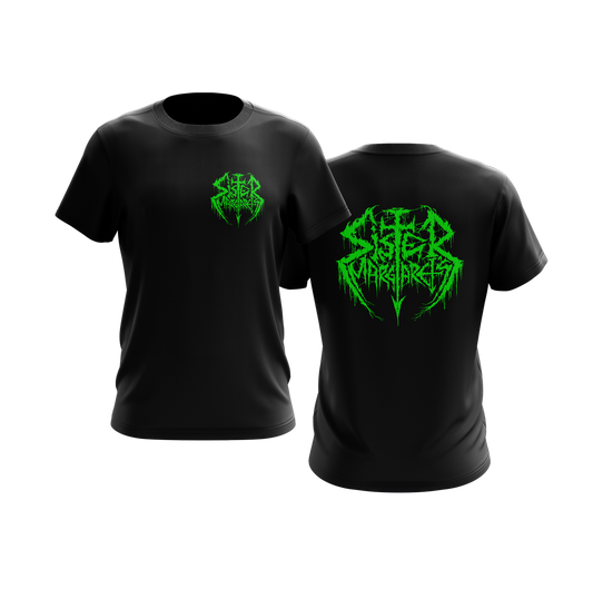 ****LIMITED EDITION****   SISTER MARGARET'S Metal AF logo T-Shirt (Black)
